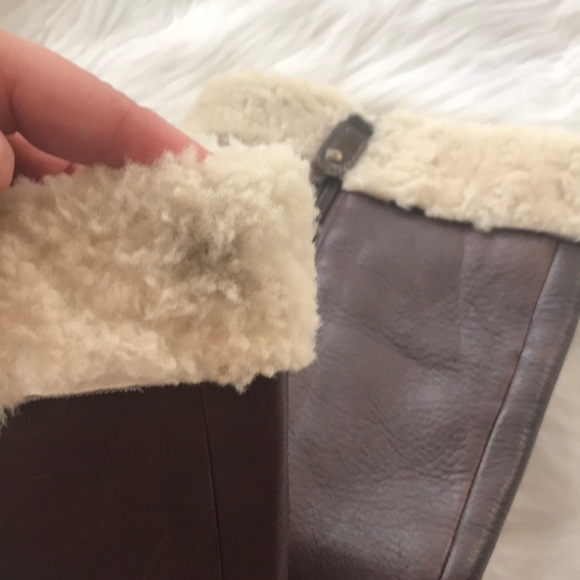 cole haan fur lined boots